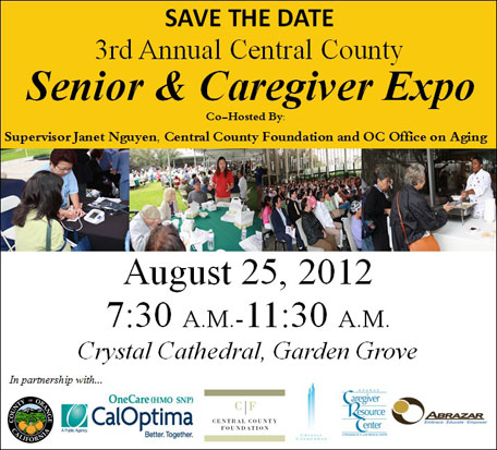 August 25, 2012 - 3rd Annual Central County Senior & Caregiver Expo