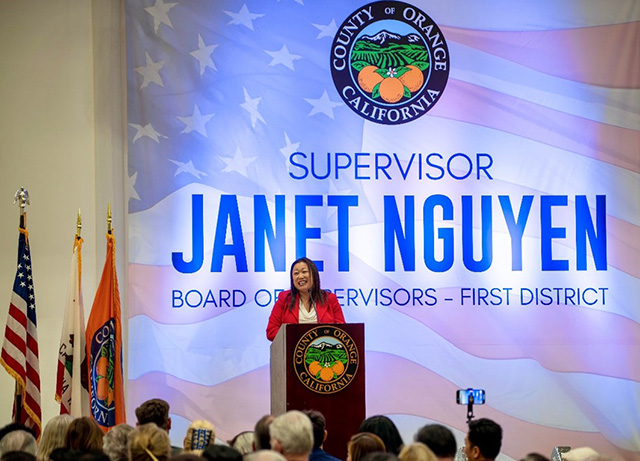 Janet Nguyen, Supervisor, First District, Swearing in Event