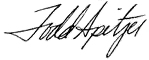 Supervisor Spitzer's signature