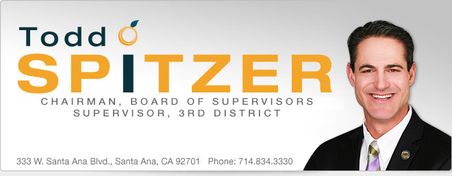 Todd Spitzer - Vice Chairman, Board of Supervisors, Supervisor, Third District