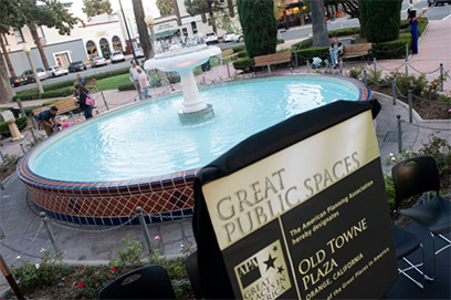 Old Towne Orange Plaza Named Great Public Space