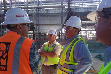 Supervisor Nelson at John Wayne Airport