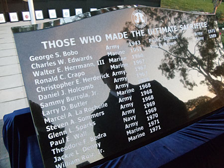 Buena Park War Memorial Wall