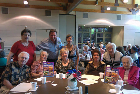 Steve Spernak with the Anaheim Seniors Club.