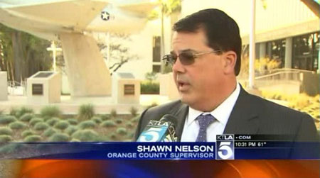 Supervisor Nelson on KTLA