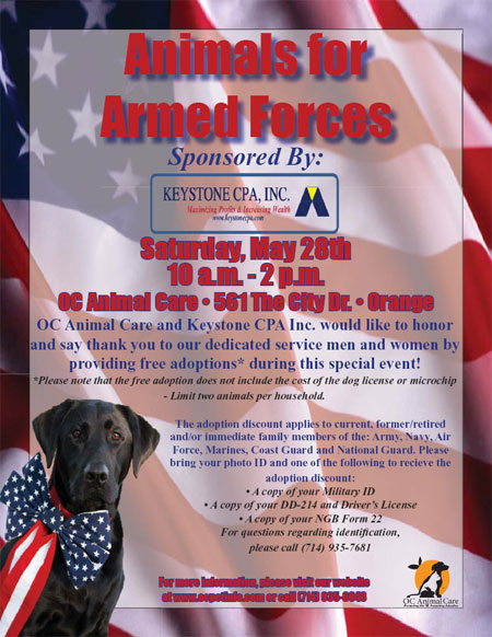 Animals for Armed Forces