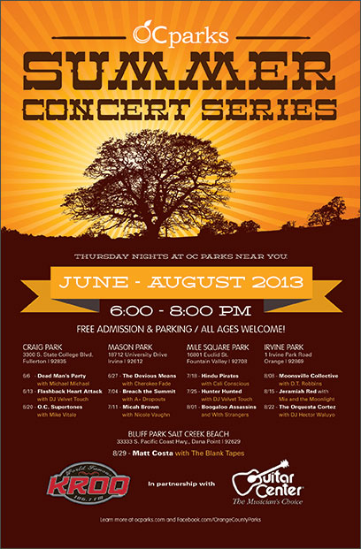 OC Parks Summer Concert series
