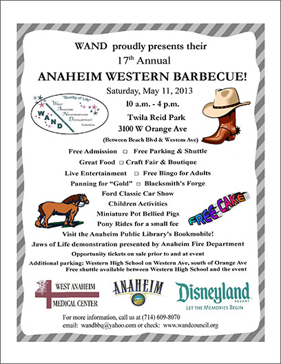 WAND BBQ Event