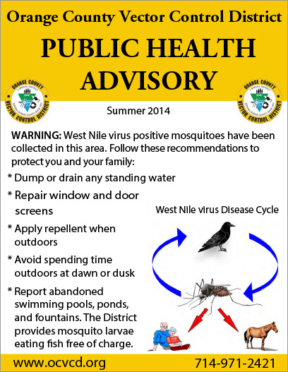West Nile Virus Warning English version