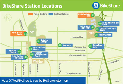 OCTA BikeShare Map