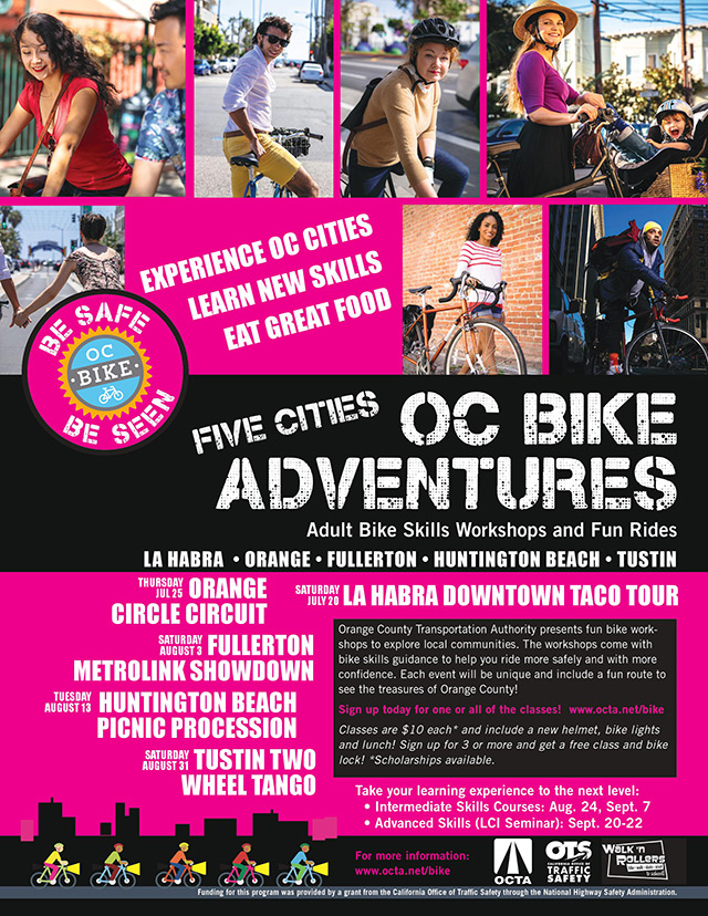 OCTA Bike Adventure Workshops
