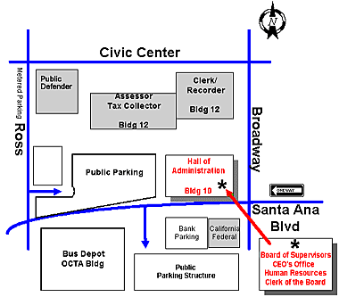 Map of Civic Center