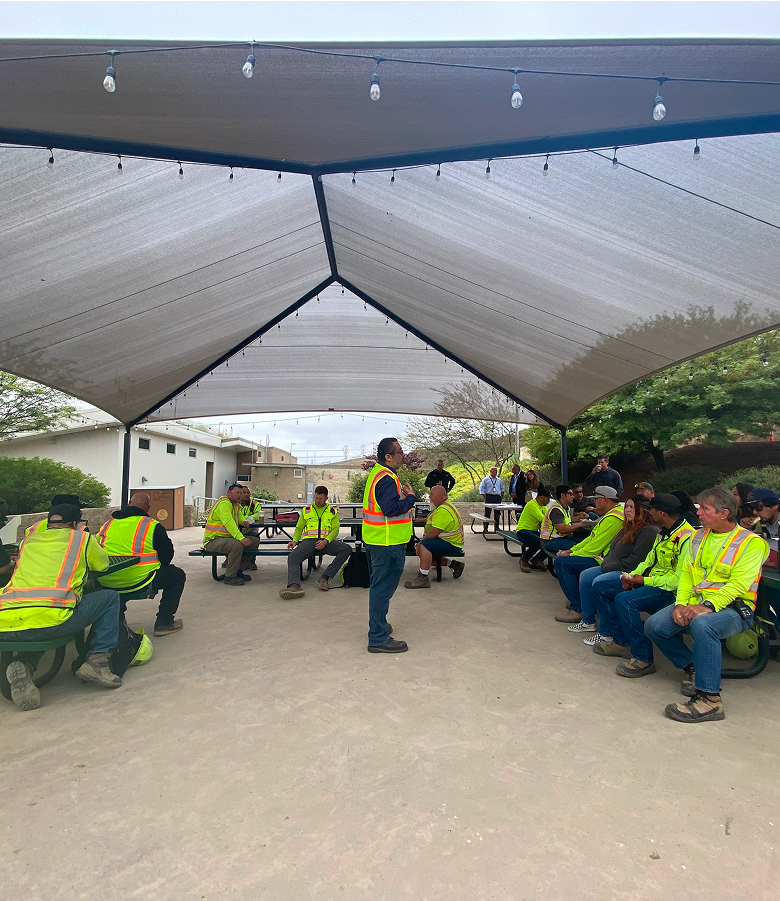 Contstruction workers