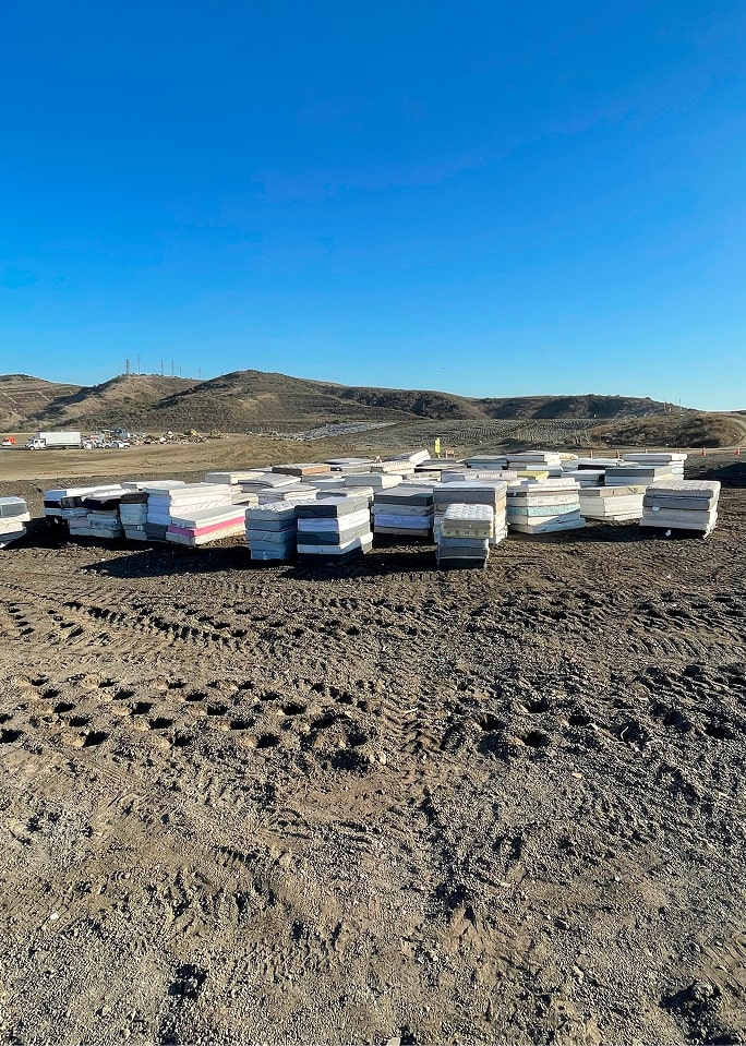 Total mattresses recovered