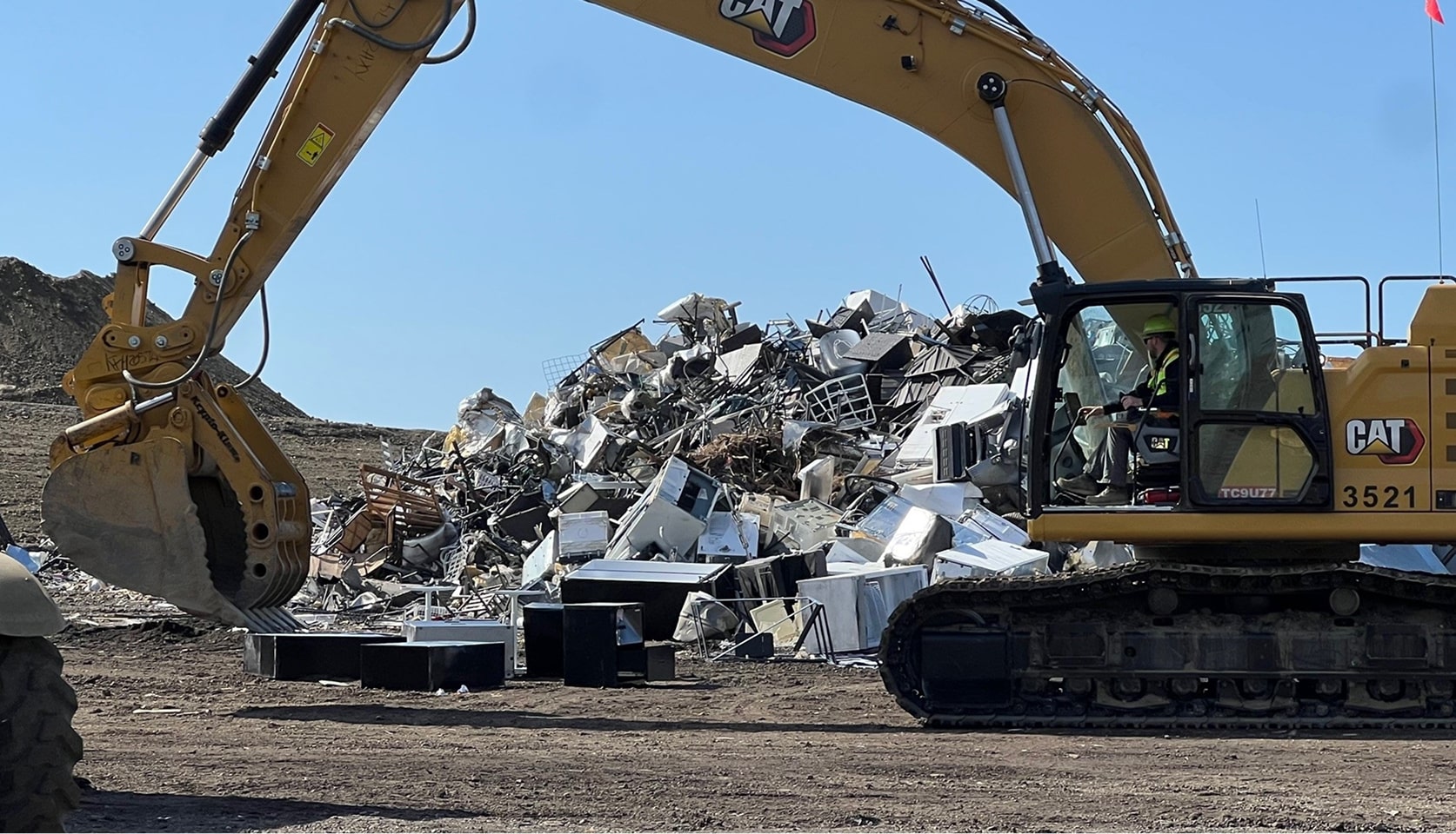 Tons of Scrap Metal Recovered